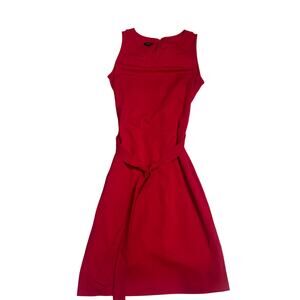 Talbots Tie Waist Sheath Dress SZ 10